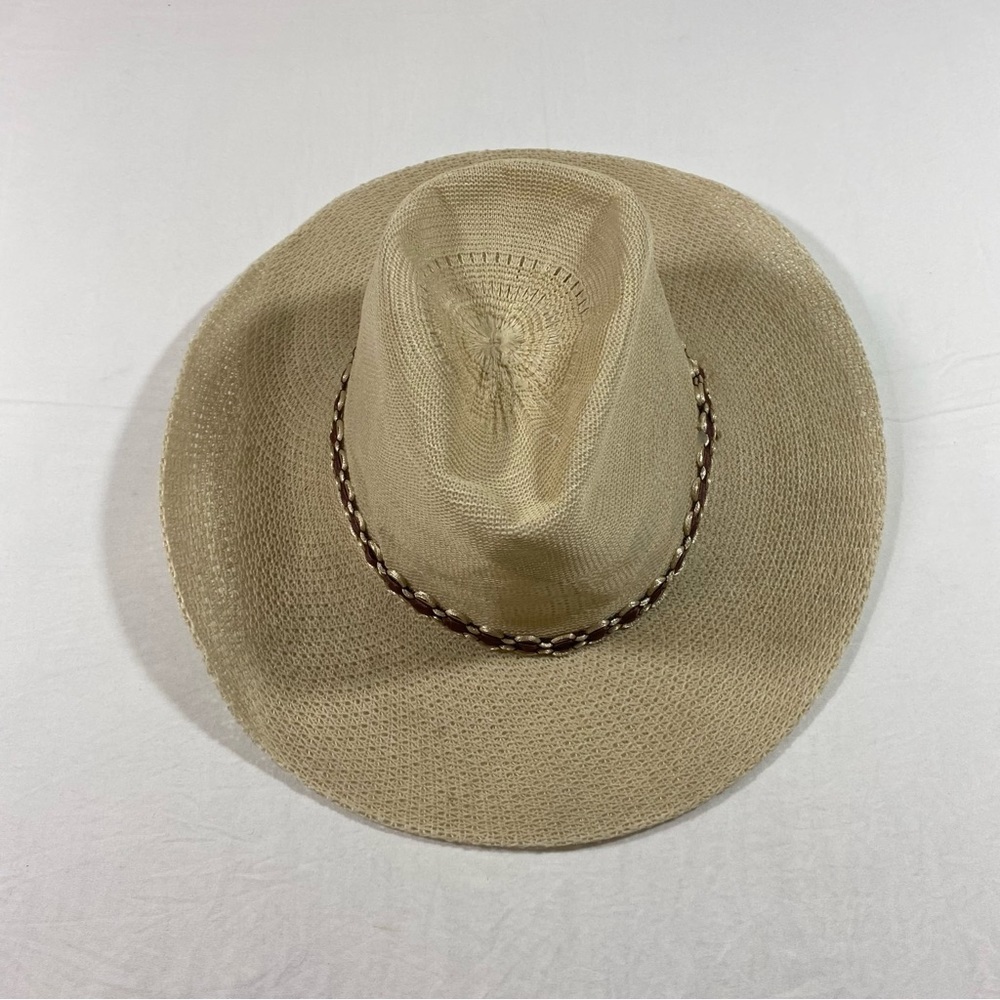 Cowboy Sun hat Lightweight Flexible Summer Western Hat 100% poly hat unisex Hat - Picture 9 of 10